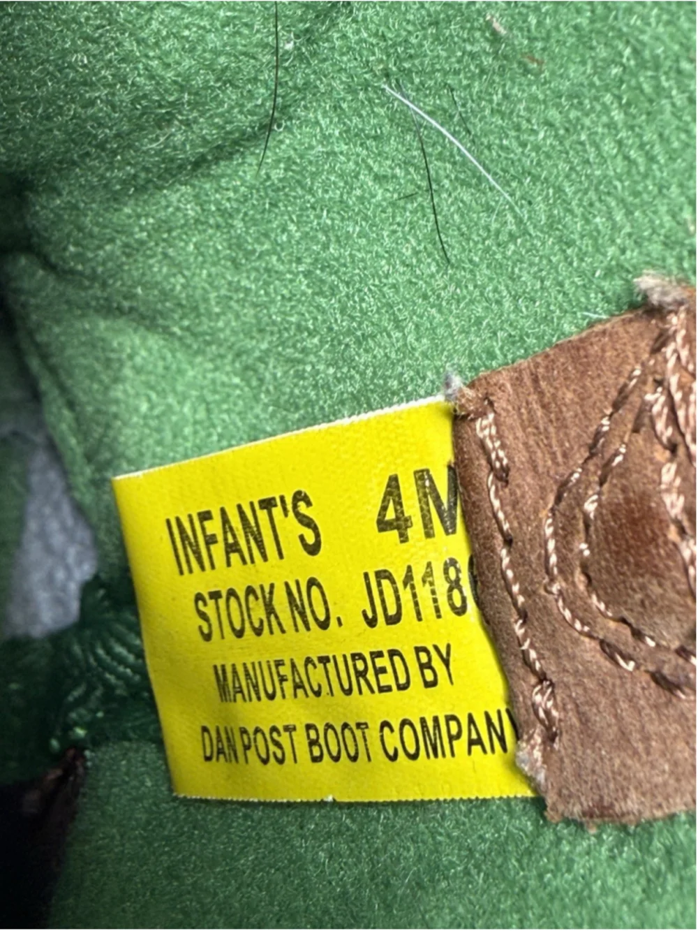 Toddler John Deere Boots Size 4 excellent condidtion